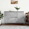 vidaXL Sideboard Concrete Grey 101.5x35x70 cm Engineered Wood