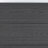 vidaXL Fence Panel Set Grey 353x186 cm WPC