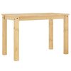 vidaXL Dining Table PANAMA 112x60x75 cm Solid Wood Pine
