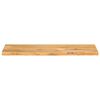 vidaXL Table Top Live Edge 120x40x2.5 cm Solid Wood Mango