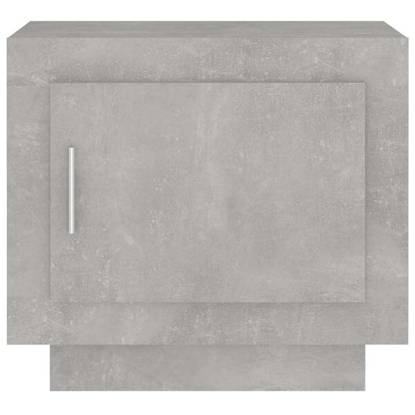 vidaXL Coffee Table Concrete Grey 51x50x45 cm Engineered Wood