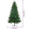 vidaXL Christmas Tree with 150 LEDs with Stand Green 150 cm PE