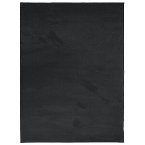 vidaXL Rug OVIEDO Short Pile Black 240x340 cm