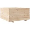 vidaXL Garden Planter 90x90x49.5 cm Solid Wood Pine