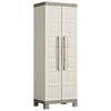 Keter Storage Cabinet with Shelves Excellence Beige and Taupe 182 cm