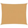 vidaXL Sunshade Sail 160 g/m&sup2; Rectangular Sand 2,5x3 m HDPE