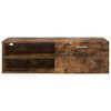 vidaXL Wooden Cabinet Smoked Oak 100.5 x 39 x 30 cm Engineered Wood