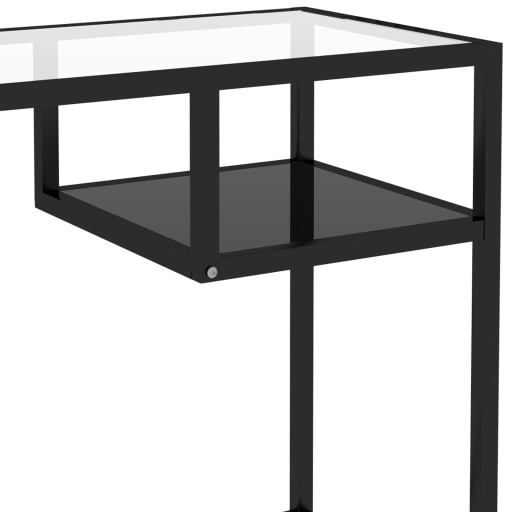 Ikea glass computer table deals