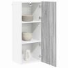 vidaXL Hanging Cabinet with Storage Riga Grey Sonoma 40 x 31 x 100 cm