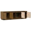 vidaXL TV Cabinet Honey Brown 156x37x45 cm Solid Wood Pine