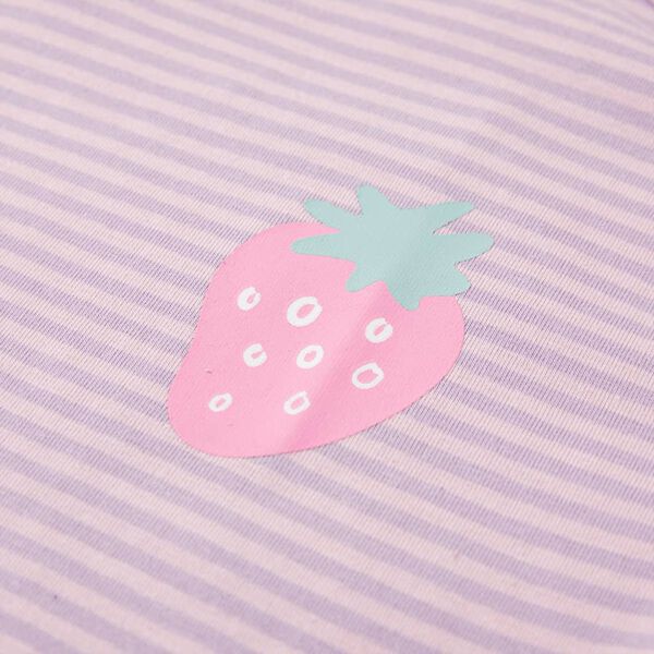 Kids' T-shirt with Ruffled Sleeves Lila 104