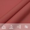 vidaXL Sunshade Sail Oxford Fabric Triangular 4x4x4 m Terracotta
