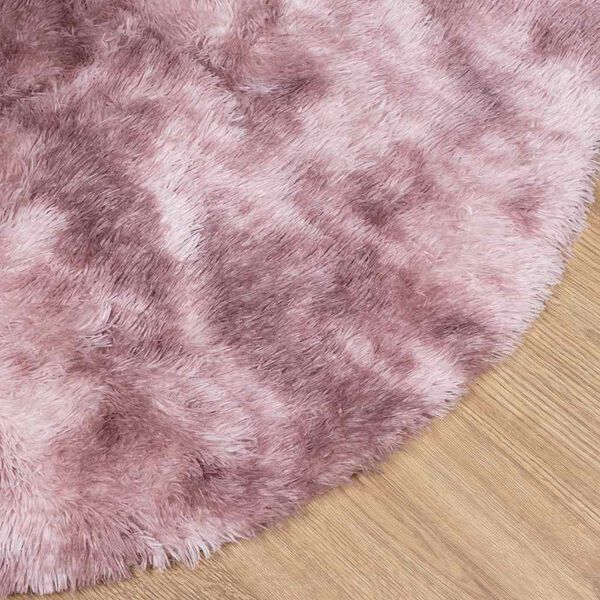 vidaXL Shaggy Rug High Pile NAVARRA Dusty Pink 100x100 cm Polyester