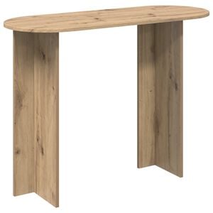 vidaXL Console Table Artisan Oak 100 x 39.5 x 75 cm Engineered Wood