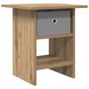 vidaXL Bedside Table Artisan Oak 41 x 40 x 45 cm Engineered Wood