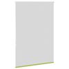 vidaXL Roller Blind Blackout Leaves Green 105x150 cm Fabric Width 100.7 cm Polyester