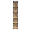 vidaXL Bookcase Artisan oak 76 x 32 x 192 cm Engineered wood