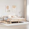 vidaXL Bed Frame without Mattress 200x200 cm Solid Wood Pine