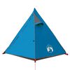 vidaXL Camping Tent Dome 2-Person Blue Waterproof