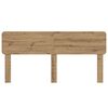 vidaXL Headboard Artisan Oak 200 cm Engineered wood