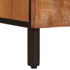 vidaXL Highboard Acacia Brown Finish 40 x 33 x 110 cm Solid Mango Wood
