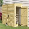 vidaXL Garden Storage Shed 100x210x218 cm Impregnated Pinewood