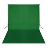 vidaXL Photo Studio Kit with Lights. Backdrop and Reflector
