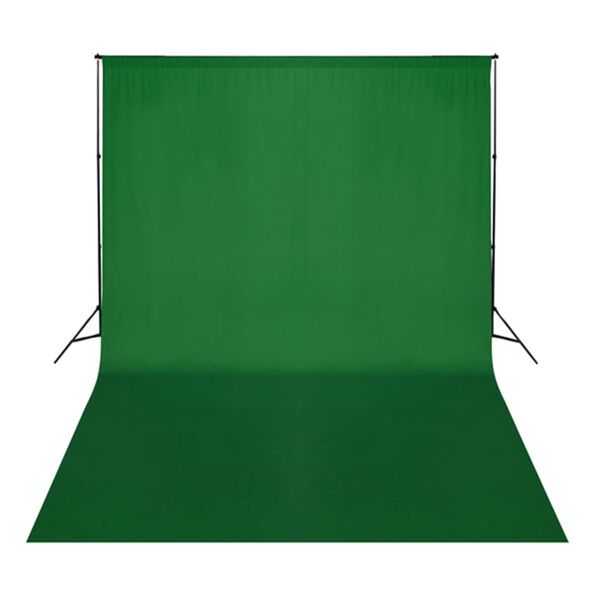 vidaXL Photo Studio Kit with Lights. Backdrop and Reflector