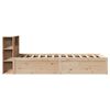vidaXL Bed Frame without Mattress 90x190 cm Single Solid Wood Pine