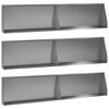 vidaXL Retaining Wall 6 pcs 100 x 12 x 30 cm Galvanised Steel Silver