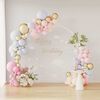 vidaXL Wedding Arch White 220 x 45 x 200 cm Steel