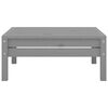 vidaXL 8 Piece Garden Lounge Set Grey Solid Pinewood