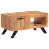 vidaXL Coffee Table 90x50x45 cm Solid Acacia Wood