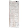 vidaXL Hand-Carved Wall Panel MDF 40x80x1.5 cm Brown and White