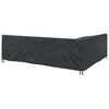 vidaXL Furniture Cover Black