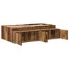 vidaXL Storage Bed Frame Old wood 75 x 190 cm Engineered wood
