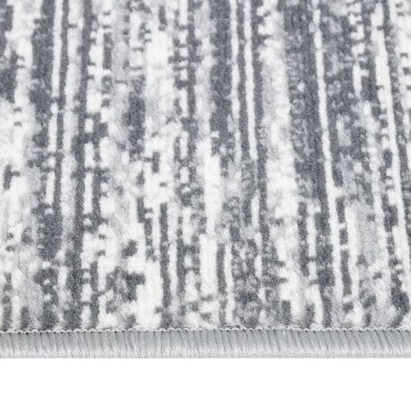 vidaXL Runner Rug BCF Grey 80x350 cm