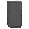 vidaXL Sideboard Grey 34x40x75 cm Solid Wood Pine