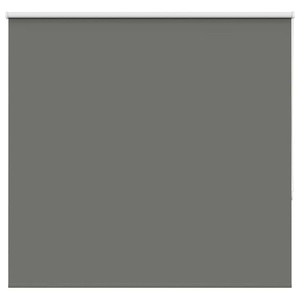 vidaXL Roller Blind Blackout Grey 160x150 cm Fabric Width 156.6 cm Polyester