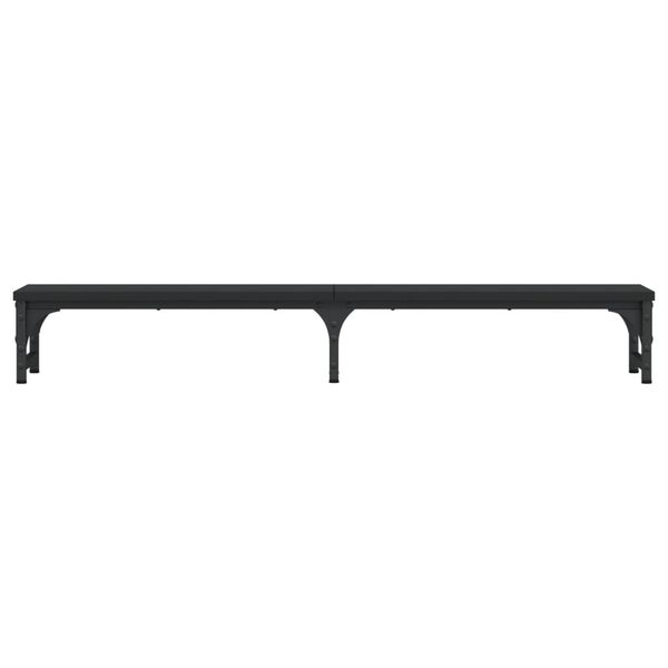 vidaXL Monitor Stand Black 105x23x15.5 cm Engineered Wood