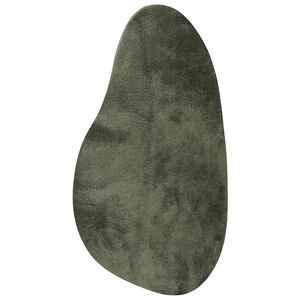 vidaXL Carpet HUARTE Forest green 80 x 150 cm Polyester