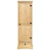 vidaXL Wardrobe Corona 55x50x170 cm Solid Wood Pine