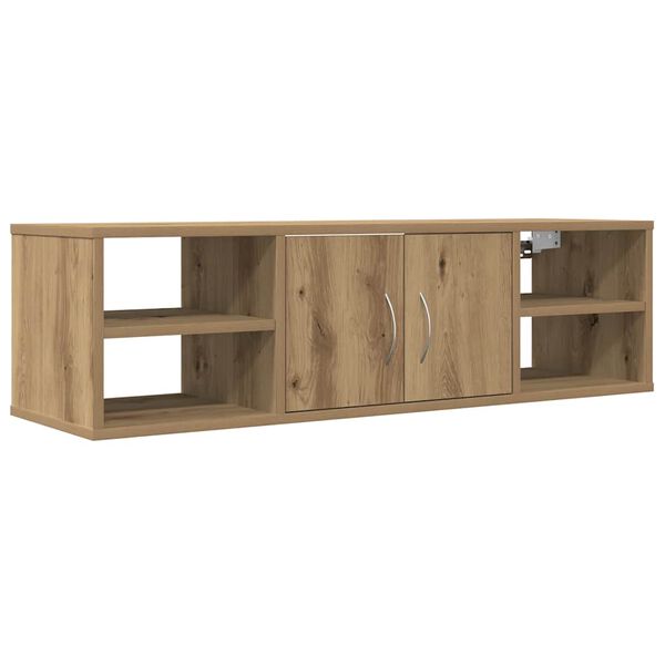 vidaXL Wall Cabinet Artisan Oak 101x30x29 cm Engineered Wood