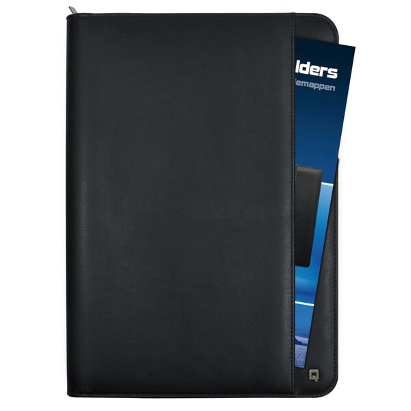 DESQ A4 Conference Folder with Notepad and Calculator Black