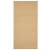 vidaXL Rug Natural Sisal 100x200 cm