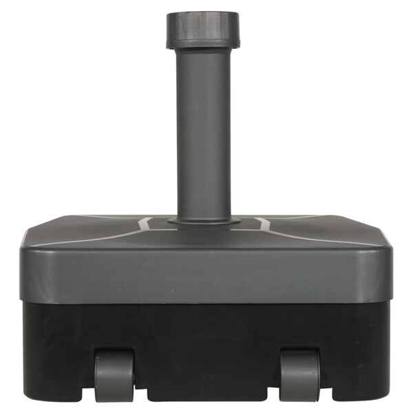 Lesli Living Outdoor Umbrella Stand Fillable 45 kg 49x41x17.5 cm Plastic