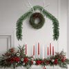 vidaXL Christmas Garland PVC 20 m