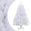 vidaXL Artificial Hinged Christmas Tree with Stand White 120 cm