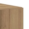 vidaXL Shoe Cabinet Artisan Oak 80x35.5x180 cm Engineered Wood