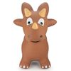JAMARA Bouncing Animal Dino with Pump Brown